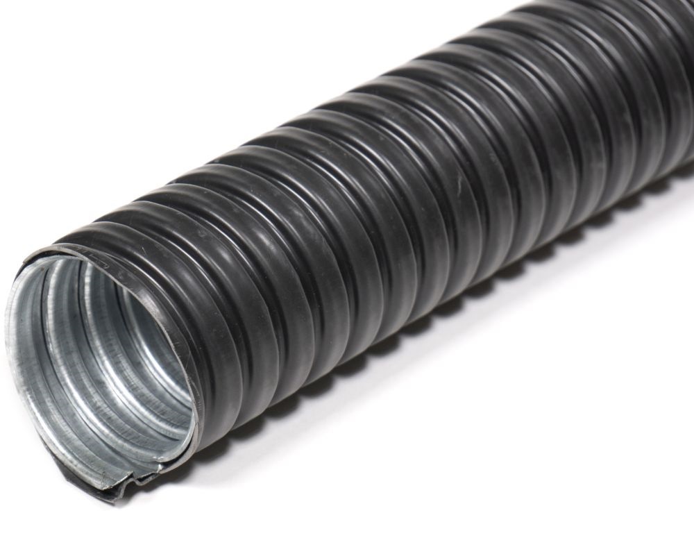 Металлорукав в ПВХ-изоляции Р3-ЦПнг  12 (100м/уп) ГОФРОМАТИК (ЗЭТАРУС)